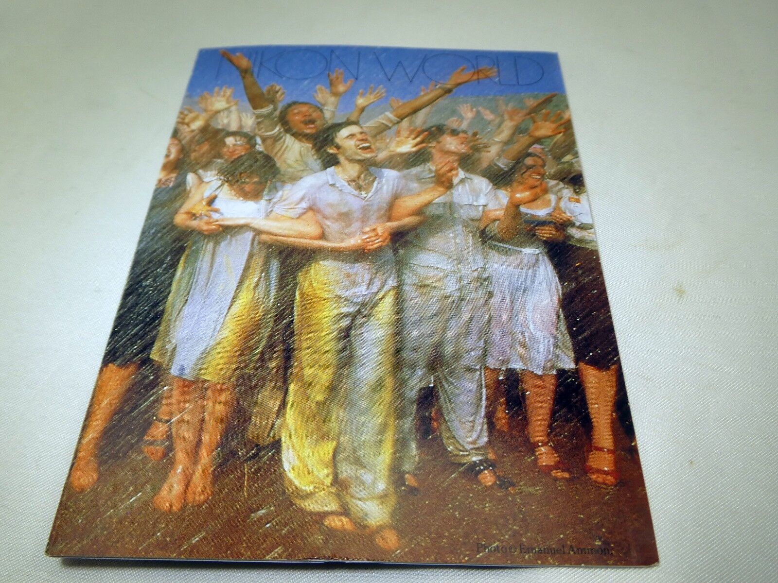 Nikon World brochure Guide post card (EN) vintage