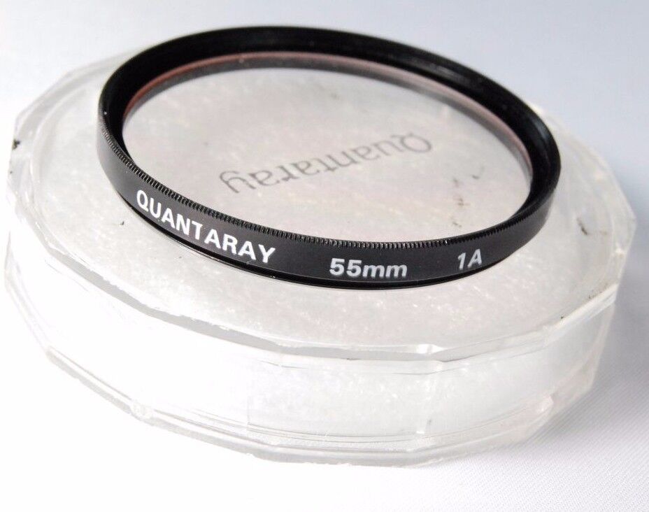 Used Quantaray 55mm 1A skylight Filter