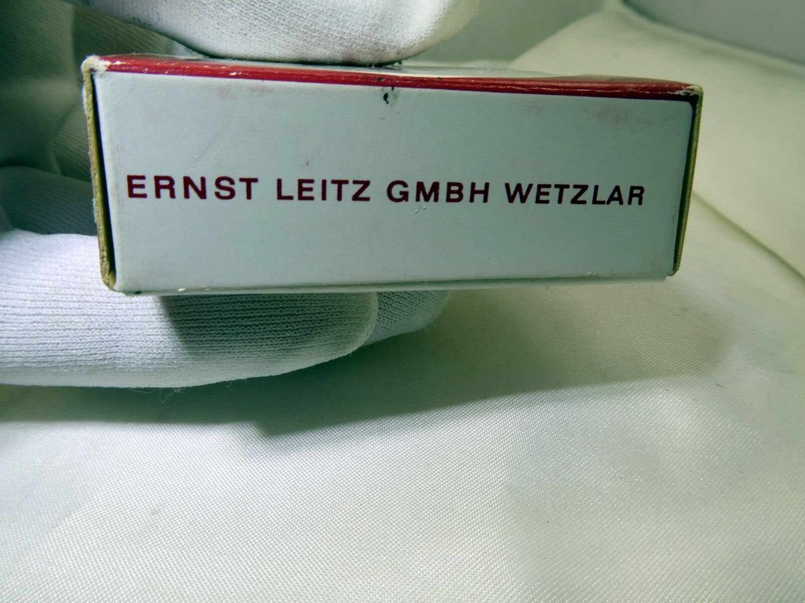Empty Paper Box for Leica 14051 Rear Lens CAP vintage OEM