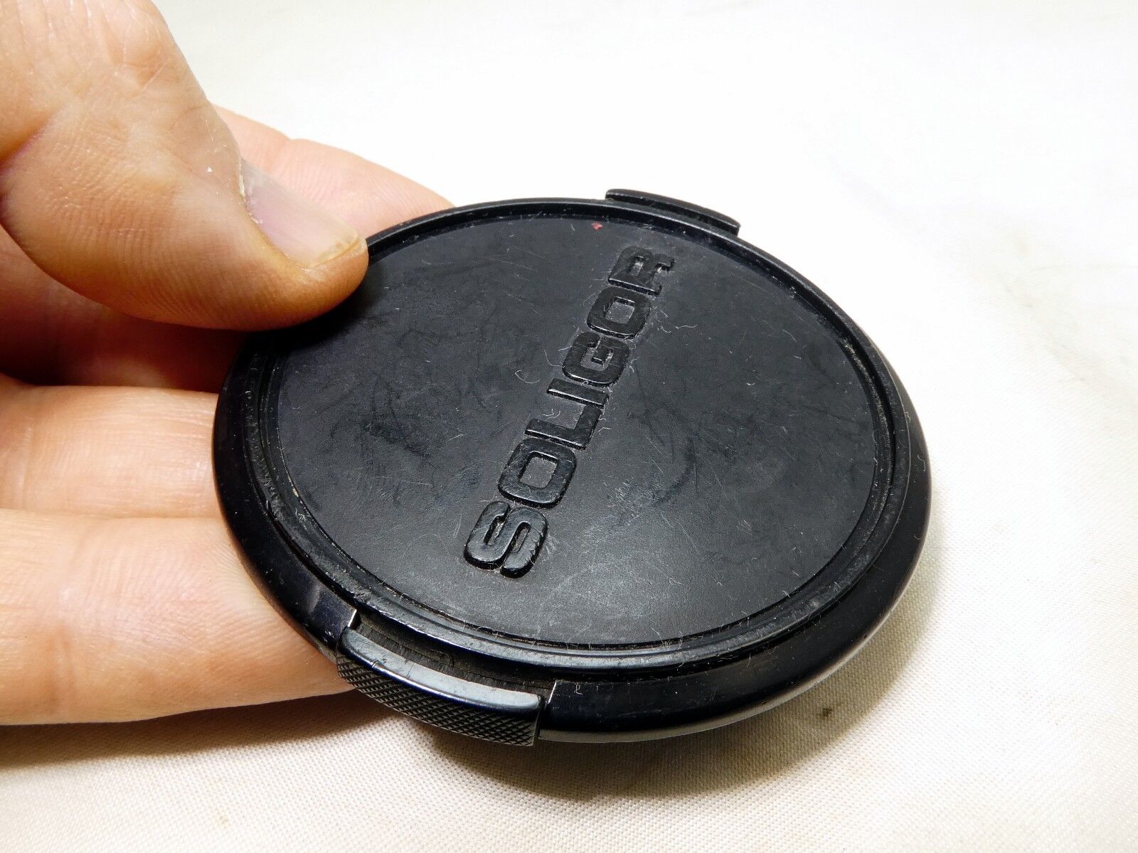 Soligor 62mm Lens Front Cap Snap on type for made in Japan