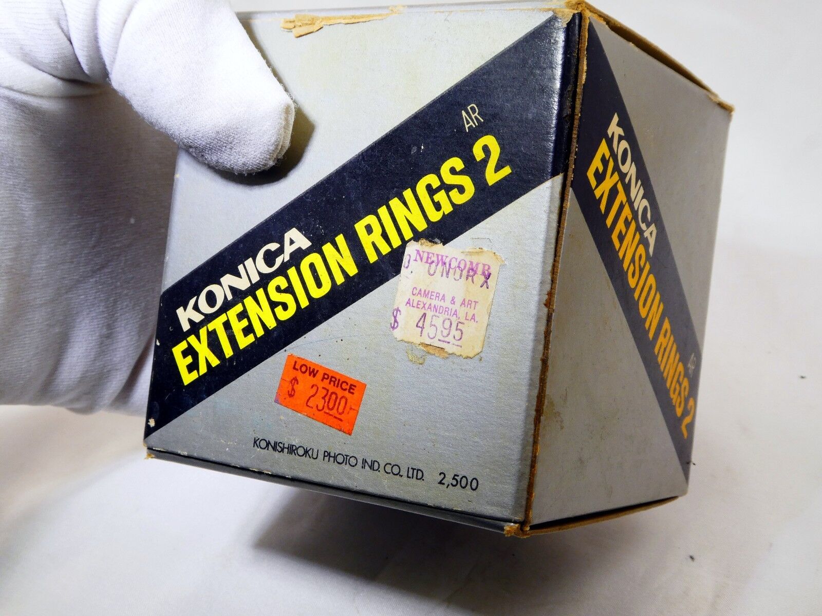 Empty Box  for Konica Extension Rings 2 AR mount  Lens