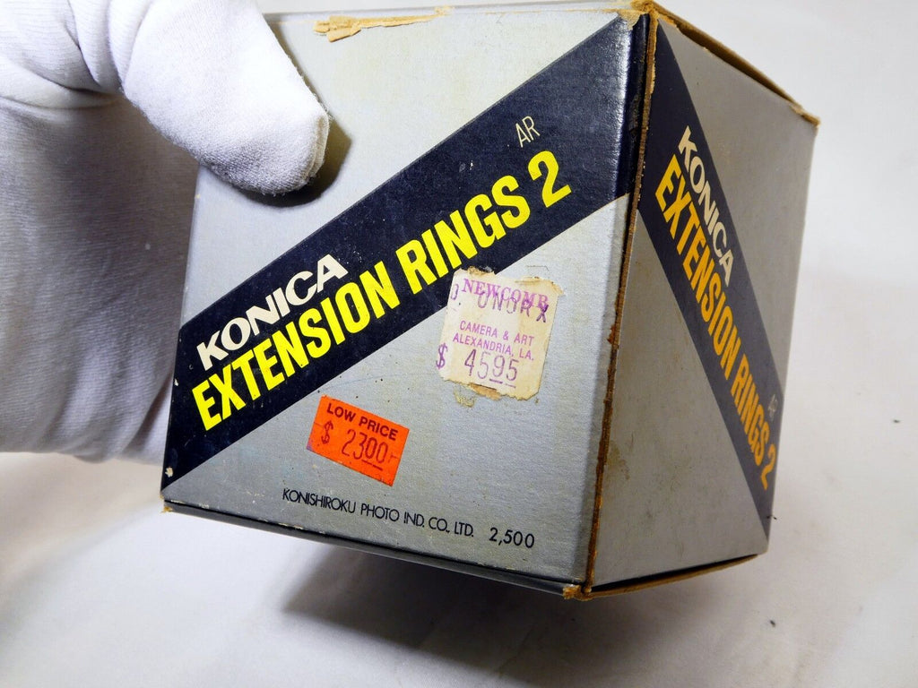 Empty Box  for Konica Extension Rings 2 AR mount  Lens