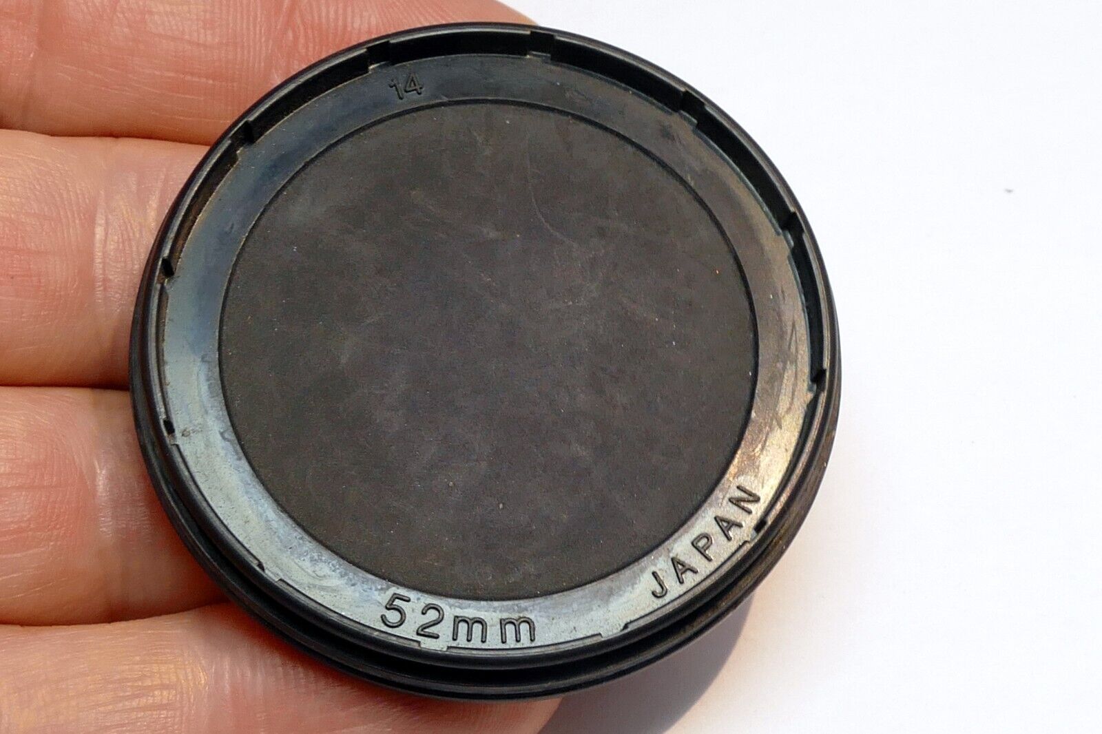 52mm rim Lens Front Cap slip on type rubber  vintage