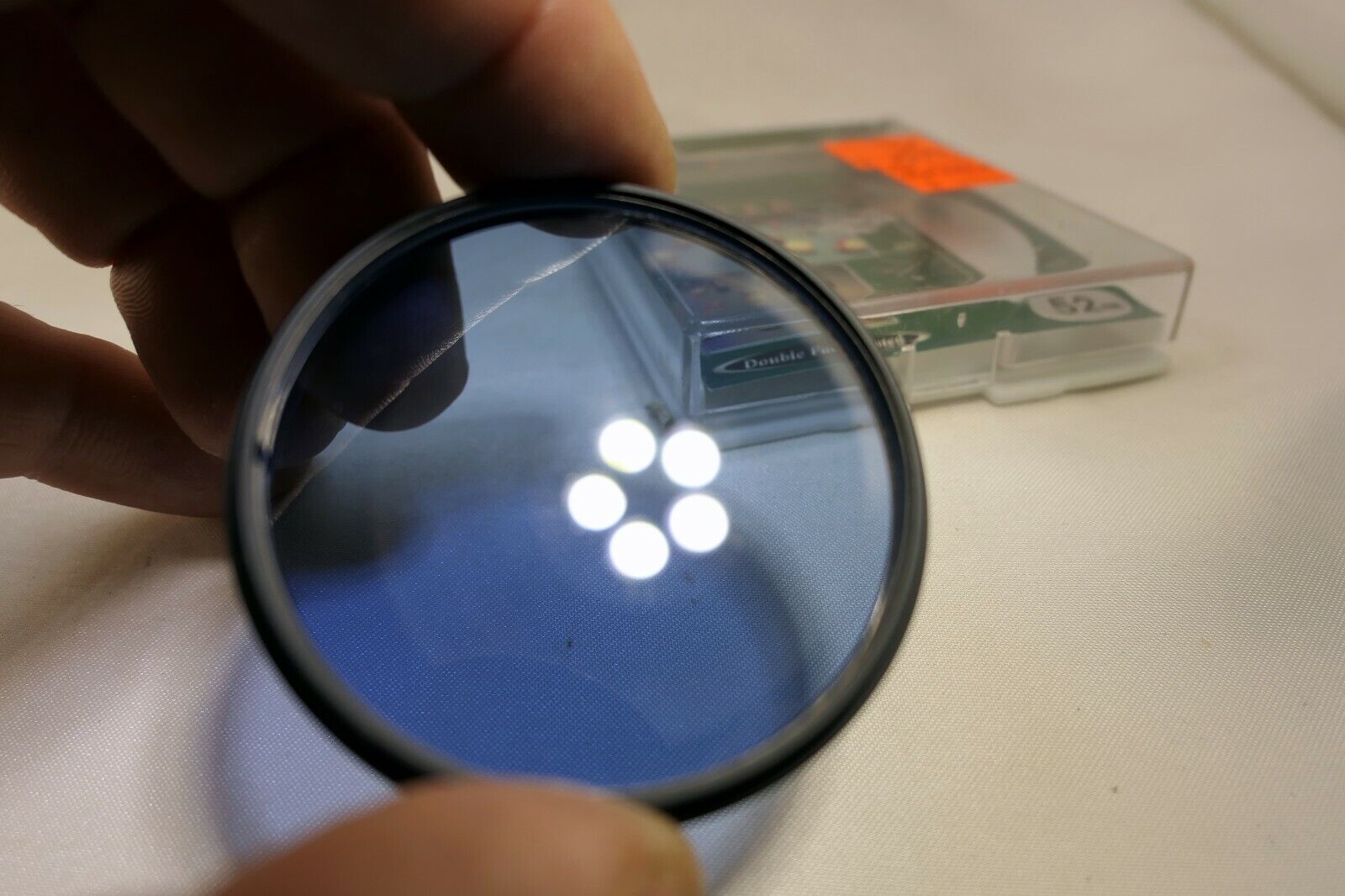 Kenko 52mm 80B Blue  Lens Filter screw in type boxed - Mint condition