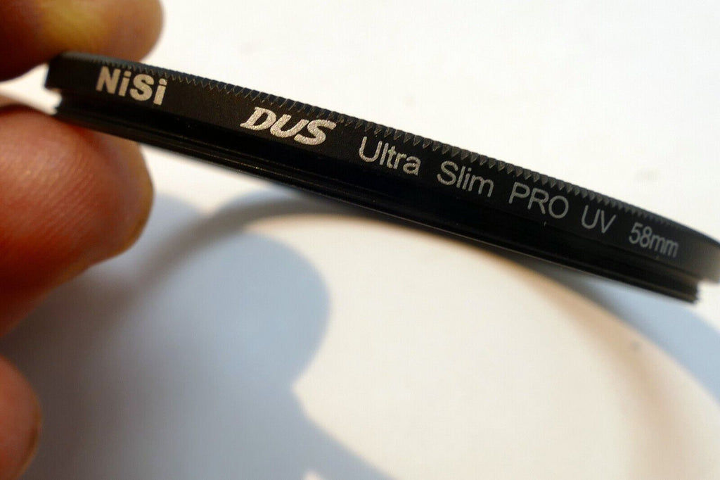 NISI DUs Ultra Slim UV 58mm Lens Filter PRO/ low profile wide angle