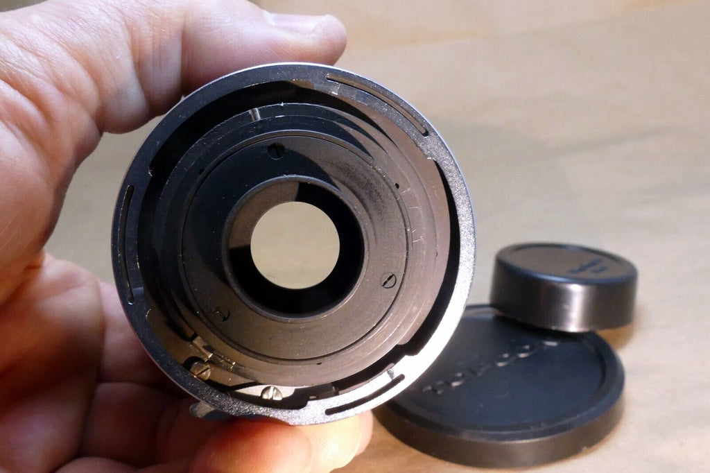 Topcon 135mm f4.0 Lens prime UV Topcor Unirex - with light haze inside, mint