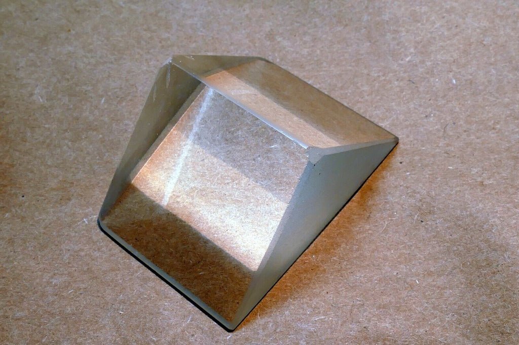 30mm Optical glass right angle prism 90 degree total reflection measurement