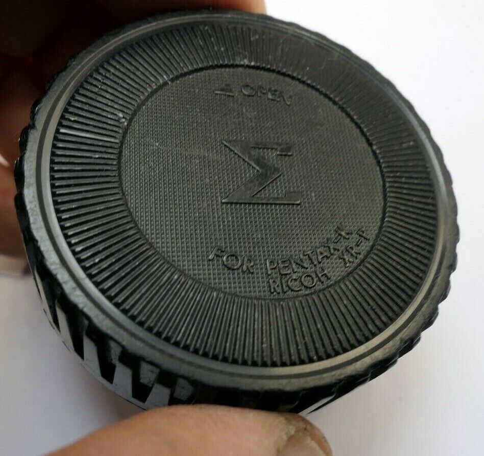 Sigma Lens rear Cap Genuine for Pentax Ricoh K KA KR bayonet lens mount