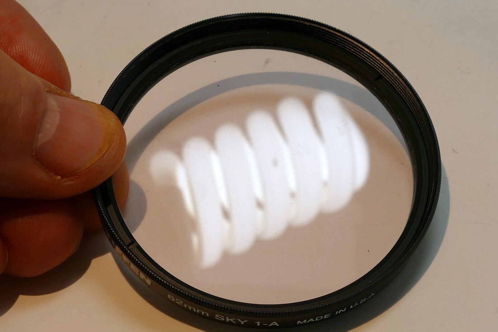 Tiffen Sky 1A skylight 62mm Lens Filter made in USA