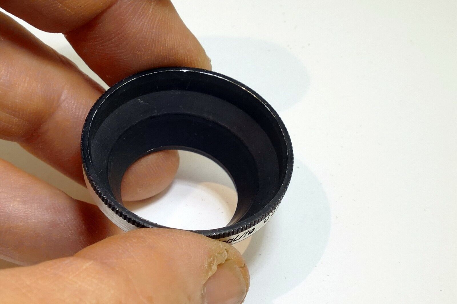 Ednalite  series  IV 4 Metal Lens Hood 25mm screw in type shade