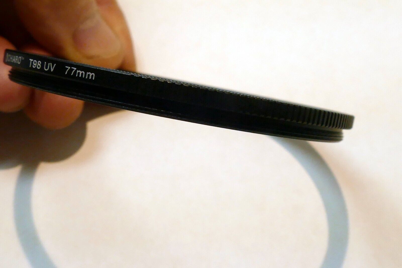 Chiaro T98 77mm UV Filter low slim profile for wide angle lenses