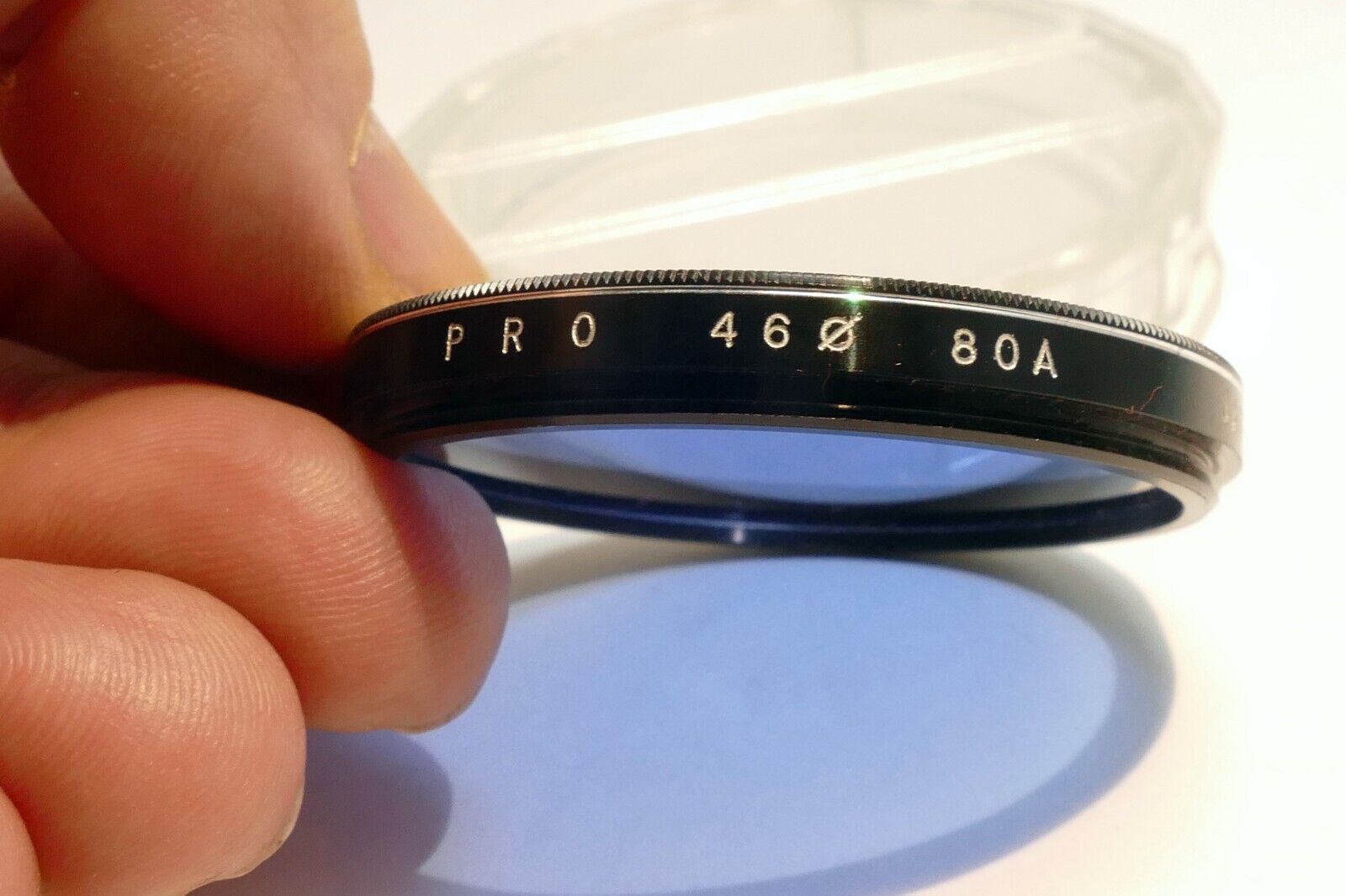 Pro 46mm 80A cooling blue  filter threaded screw in