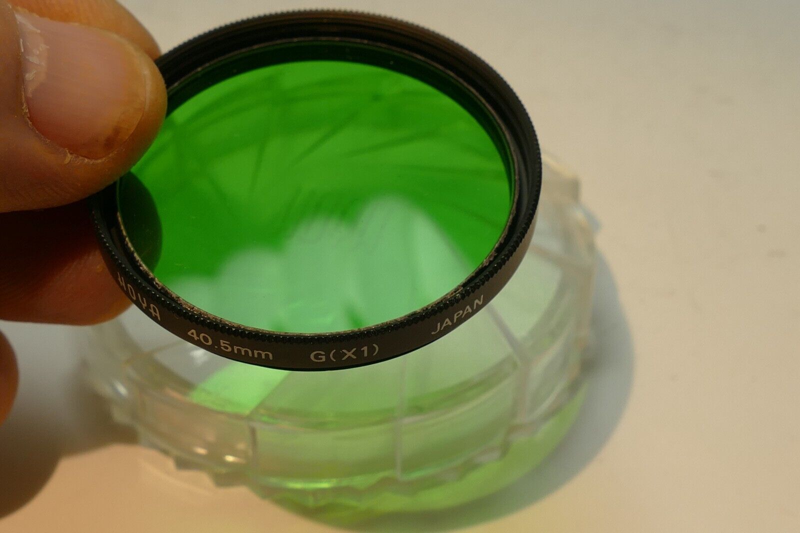 HOYA G (X1) Green 40.5mm Filter made in Japan