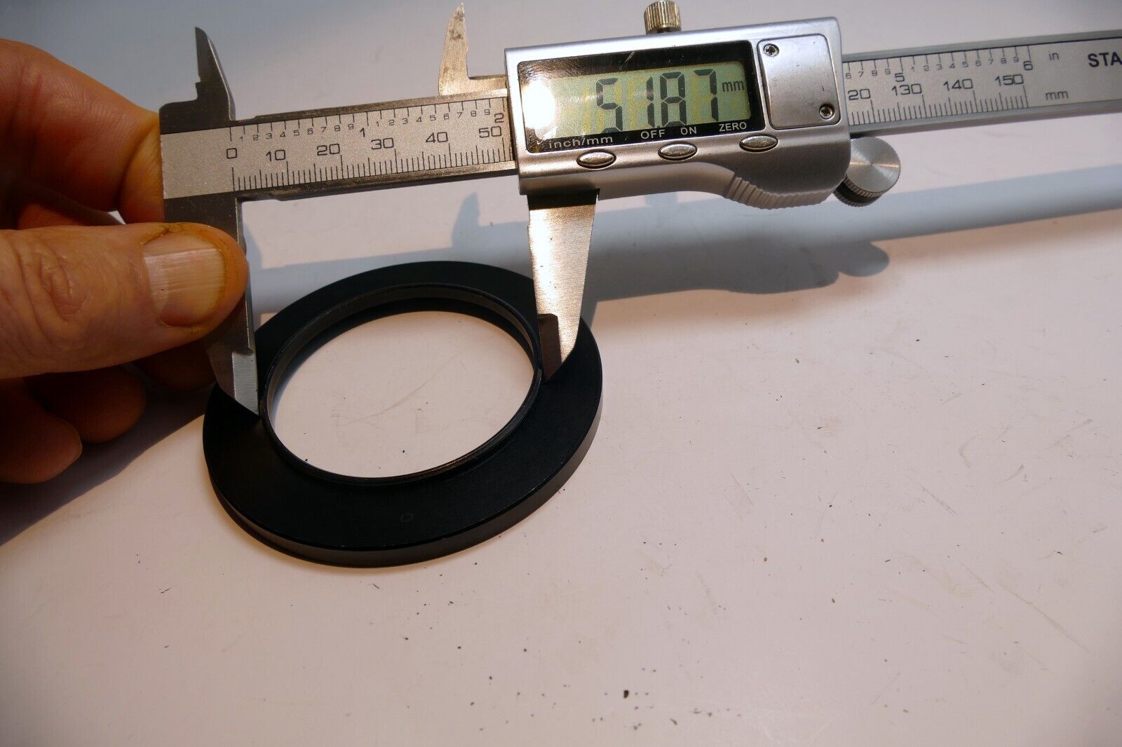 52mm  Lens Adapter Ring  step up to  73mm OD maybe ring flash or filter adapter