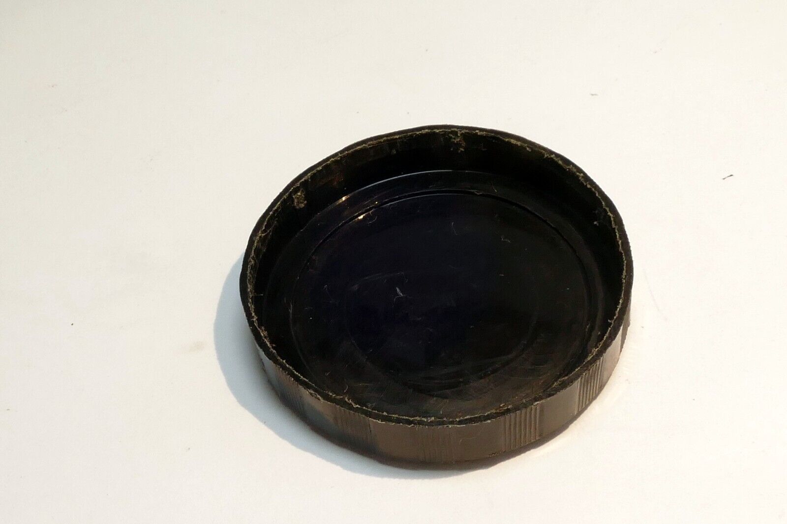 K slip on type PK Pentax Rear Plastic Lens Cap  vintage
