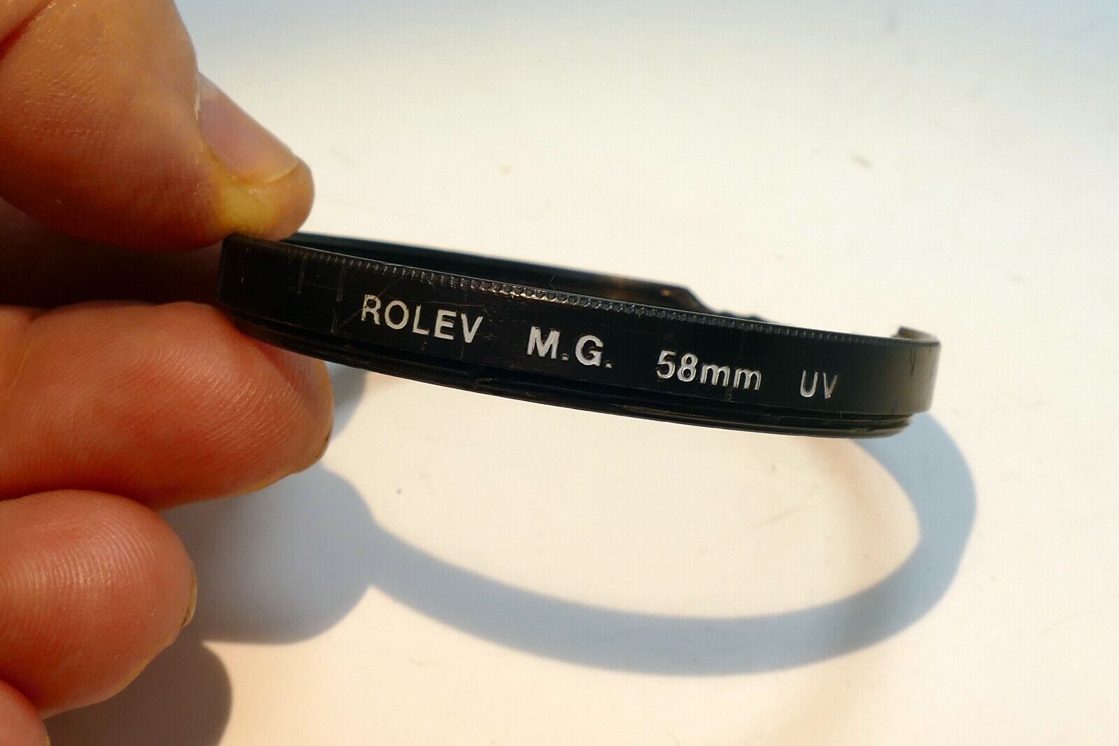 Rolev M.G. 55mm Filter UV ( with damaged rim)