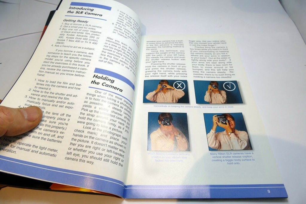 Nikon SLR Brochure English EN 1998 step by step Guide for Taking Great Pictures