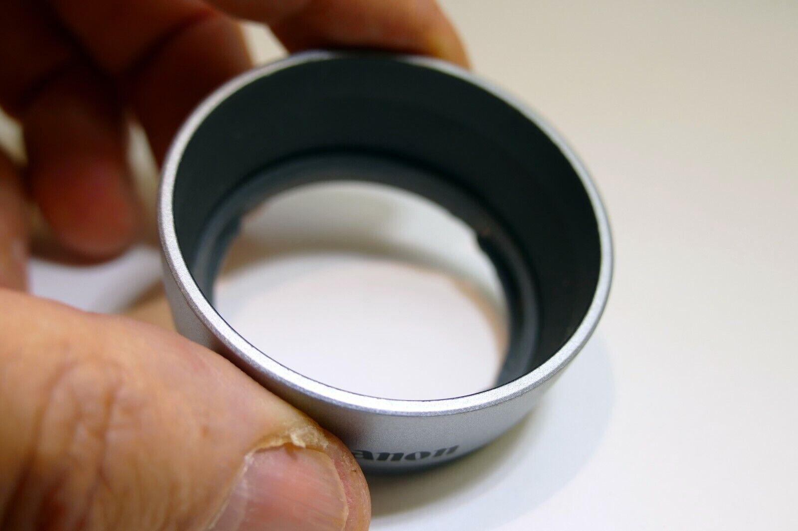Canon Lens Hood Shade 36mm ID plastic Vintage