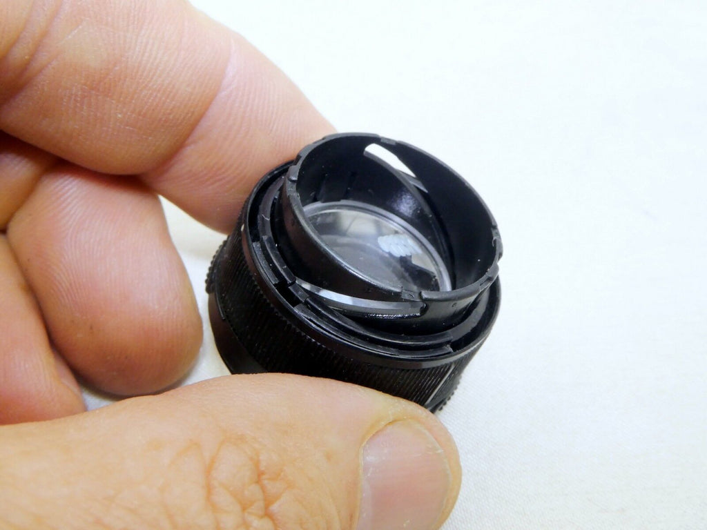 Lens 2X adapter 23mm OD 30mm OD plastic unknown brand