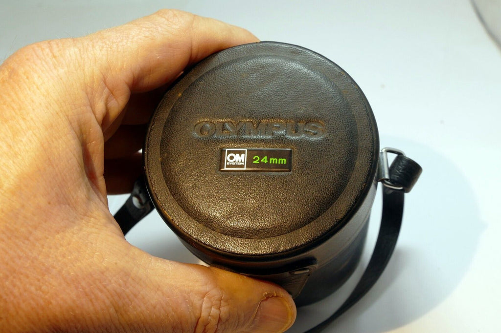 Olympus Hard Lens Case for OM 24mm f2 Auto-W  -  genuine OEM
