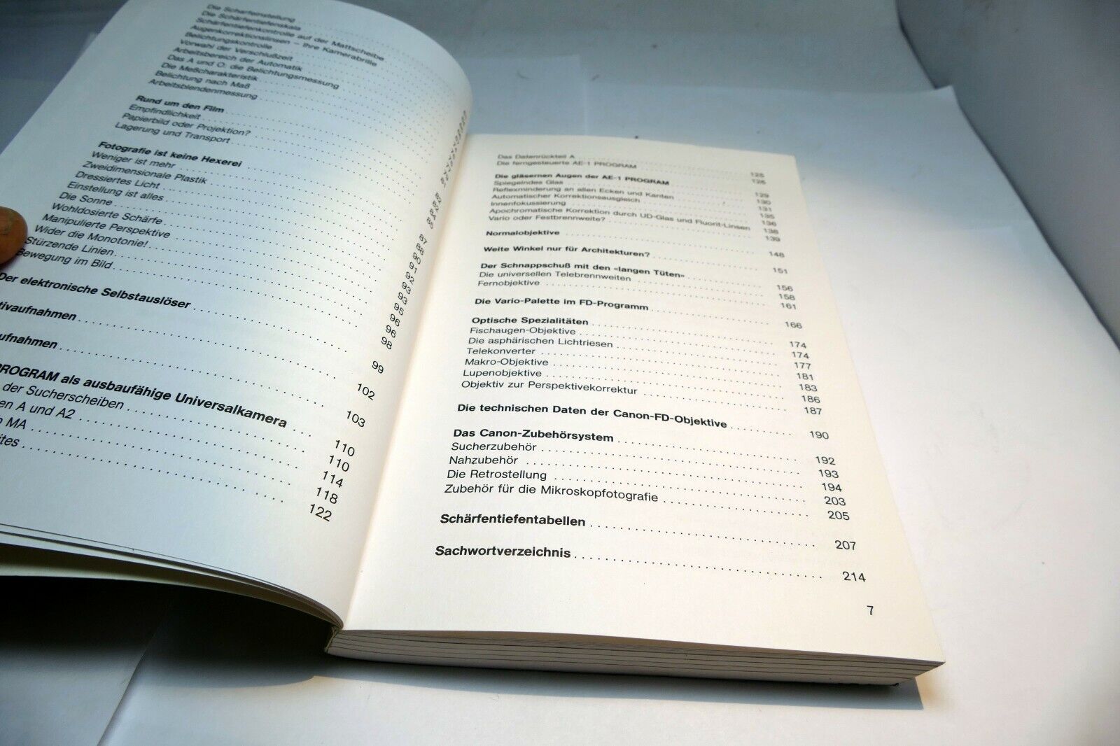 Canon AE-1 program Laterna Magica Deutsche Ausgabe 1989 Gunter Richter