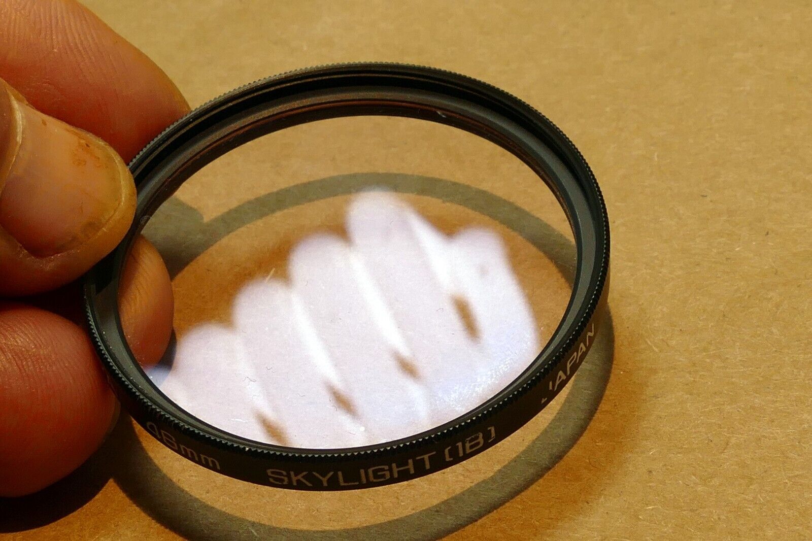 Hoya 46mm Filter Skylight 1B for M 28mm f2 23mm f1.2 Lensbaby - mint