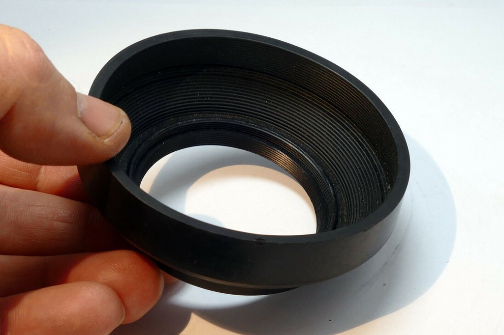 55mm Rubber Collapsible Lens Hood Shade Telephoto 200 300mm double threaded