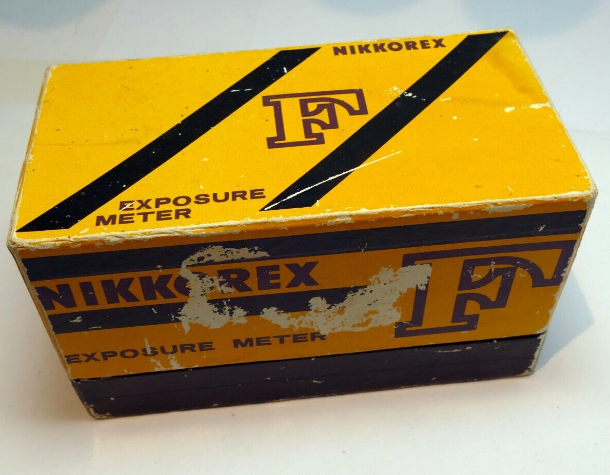 Empty Box (only) for  Nikon Nikkorex F Light Exposure Meter