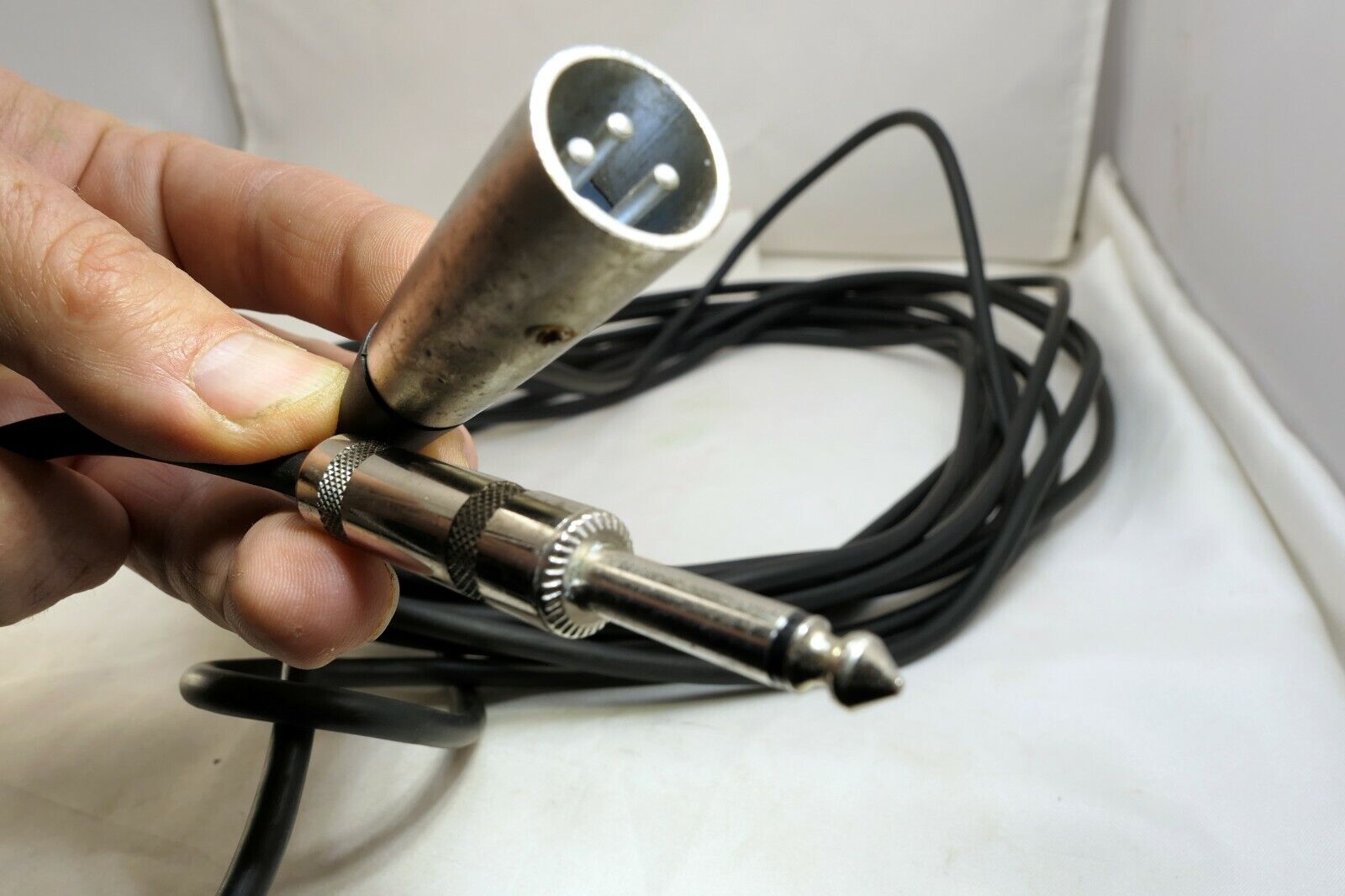 20 feet XLR Male to 6.5mm Male  Jack Cable Wire for Microphone Loudspeaker Audio