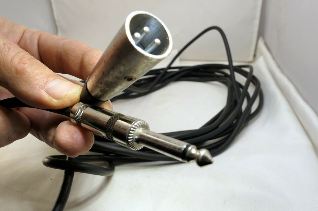 20 feet XLR Male to 6.5mm Male  Jack Cable Wire for Microphone Loudspeaker Audio