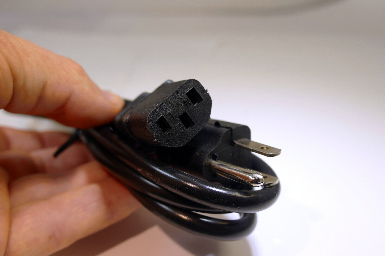 Desktop PC PC 3-Prong Computer Power Cord Cable 5 feet long