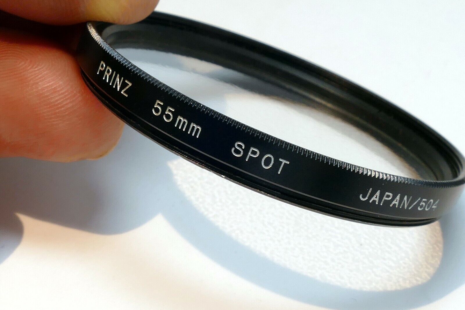 Prinz Spot  55mm Filter 1cm Center clear Diffuser Bokeh for portraiture