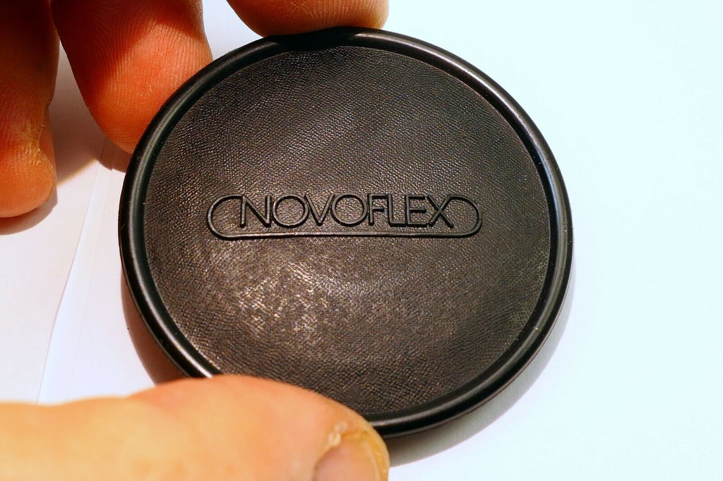 NOVOFLEX 44mm ID Front Lens Cap  vintage plastic slip on made in Germany