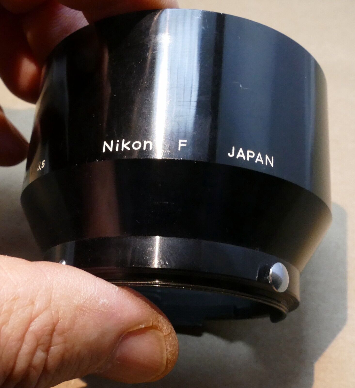 Nikon F  Lens Hood Shade for  52mm rim  105mm f2.5 10.5cm f2.8 f4 micro 55