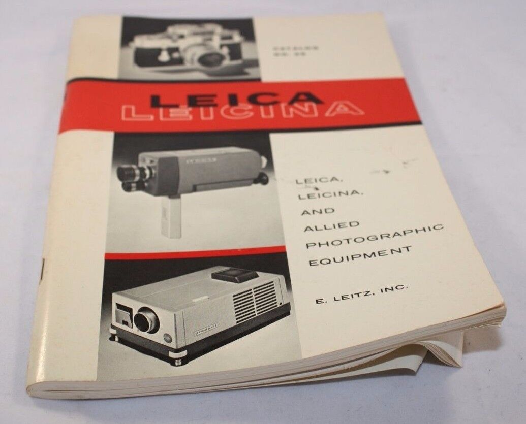 Leica Leicina Catalog No.36 (EN) 6103055 vintage book