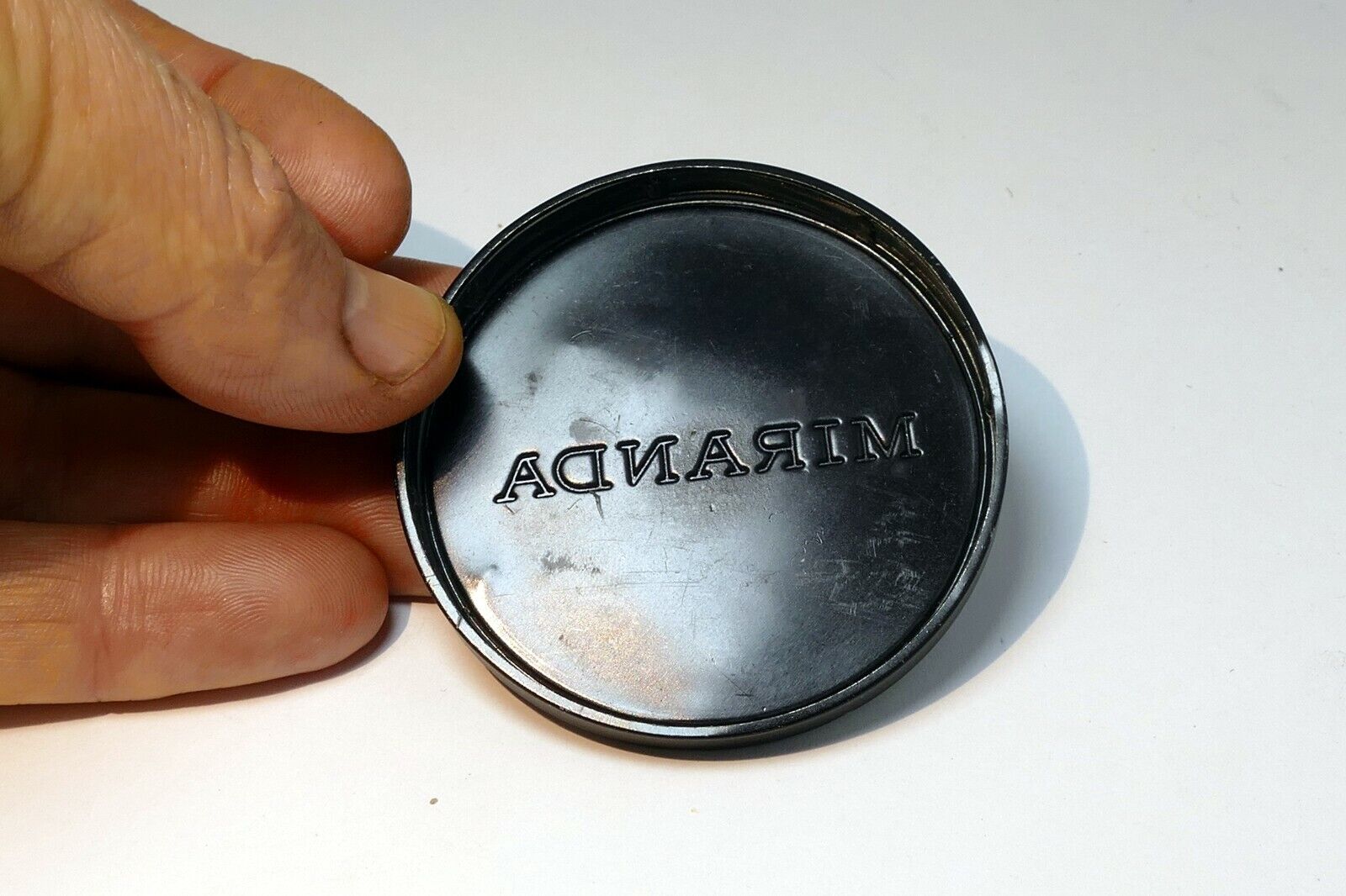 55mm Front Lens Cap for Miranda 135mm f2.8 Metal slip on type 57mm ID