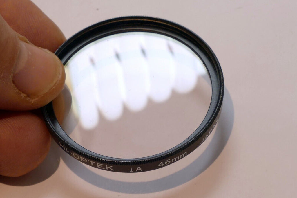 Hi-Optek 46mm Lens Filter 1A skylight sky Japan
