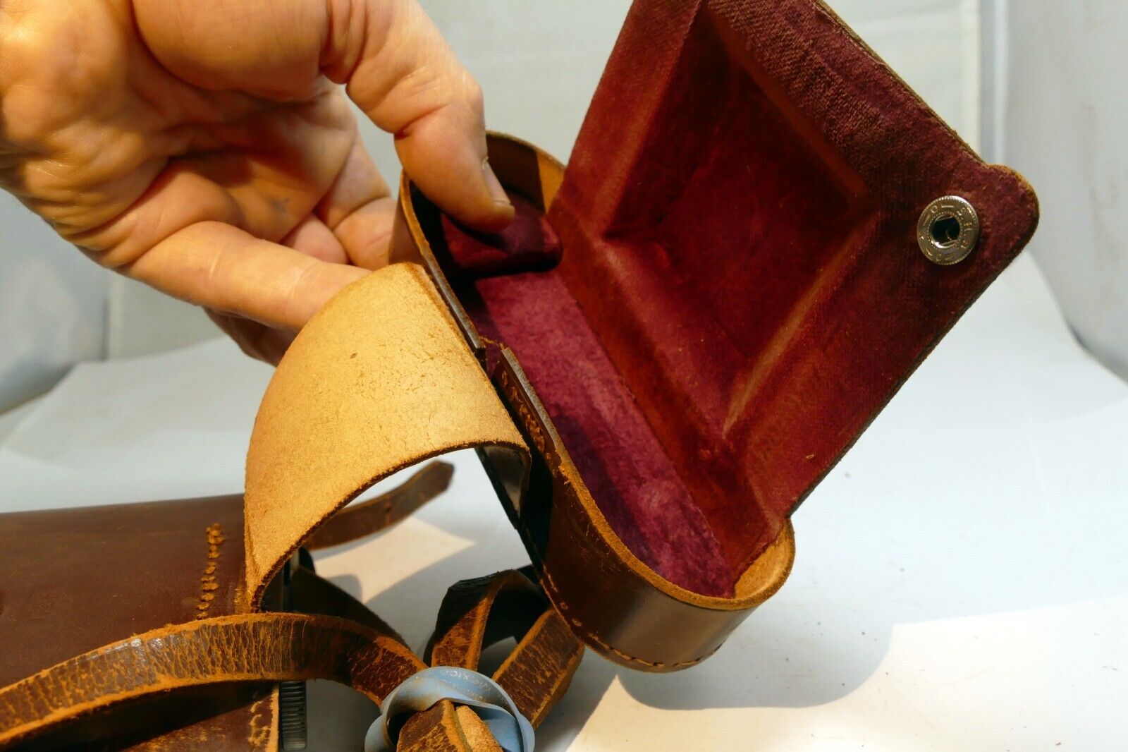 Zeiss Ikon 1798 FOLDING CAMERA CASE NOVAR ANASTIGMAT  -  Genuine OEM