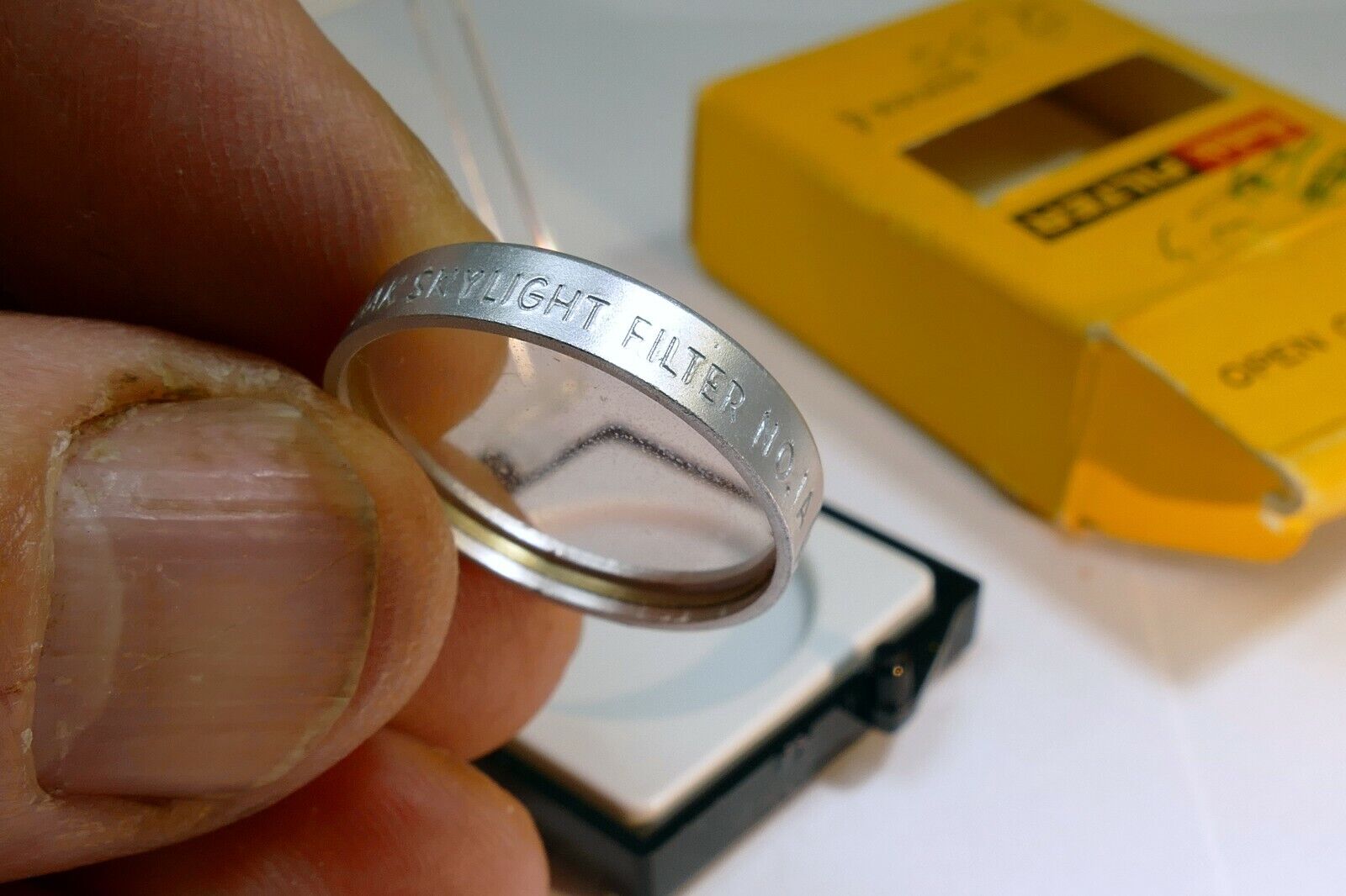 KODAK Lens Filter Series IV 4 Skylight 1A 1-A USA with plastic case Boxed - mint