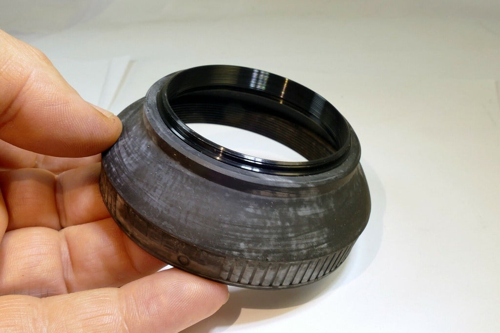 Tiffen 55mm Lens Rubber collapsible Hood shade vintage