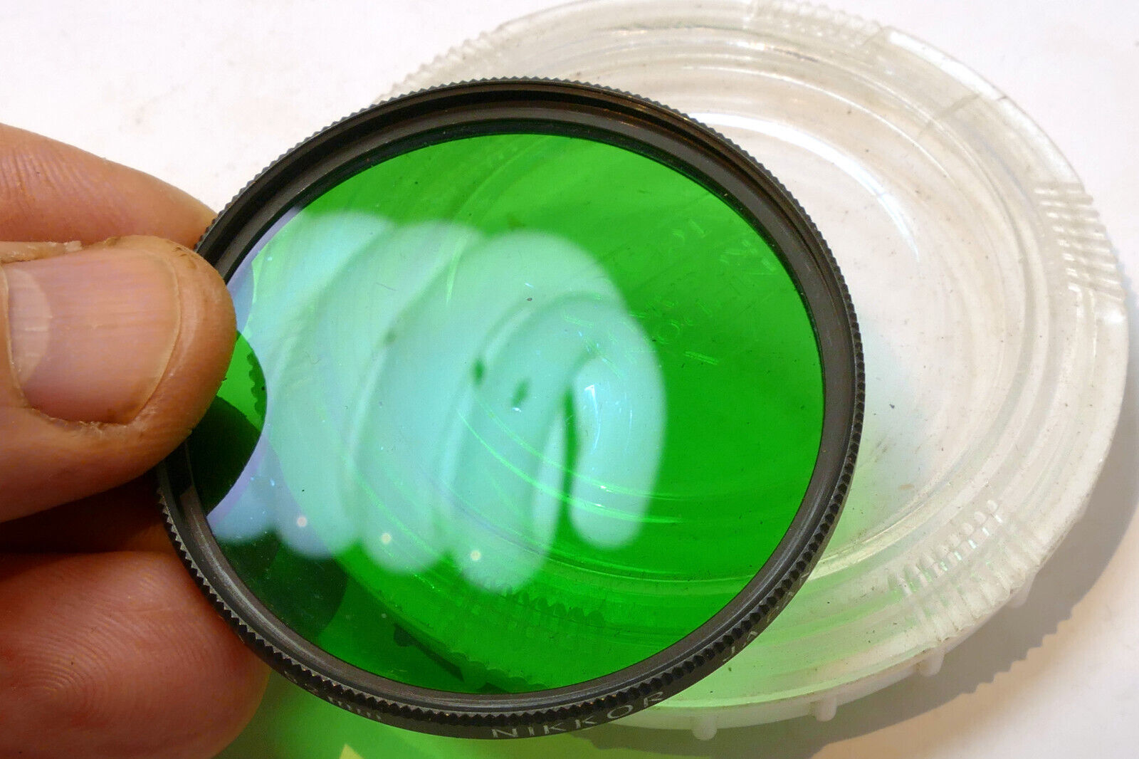 Nikon X1 52mm Filter Japan Nikkor Green  - Genuine  OEM