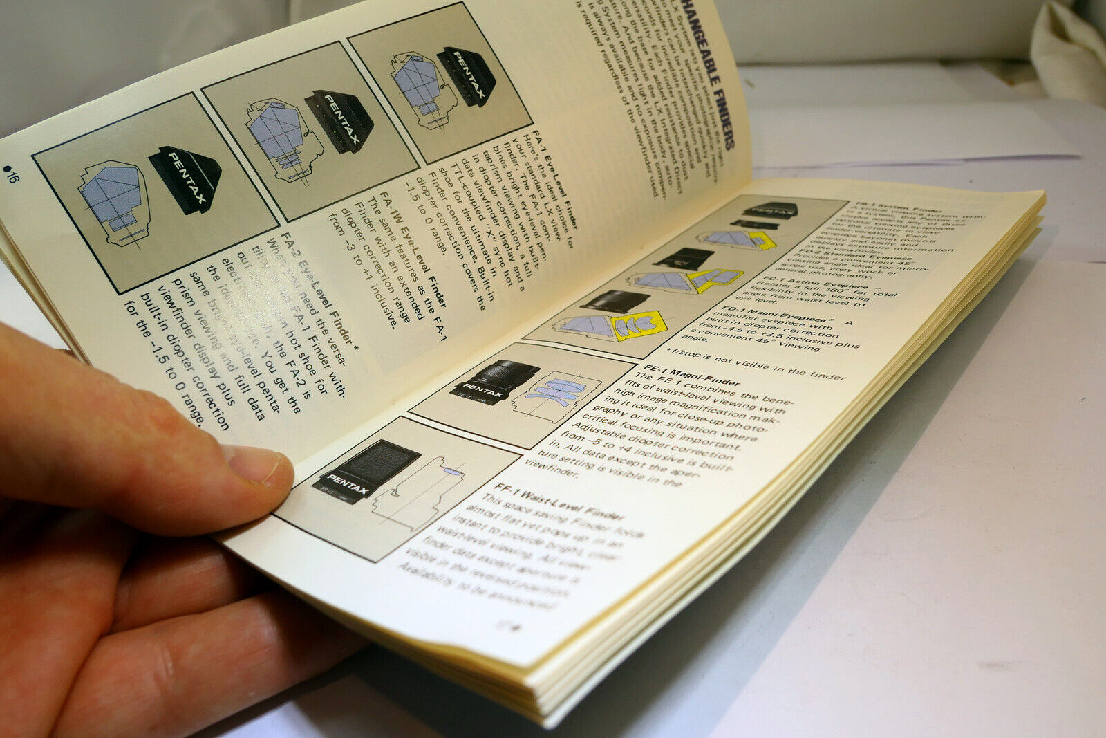 Pentax ILX LX camera  (EN) booklet brochure guide genuine