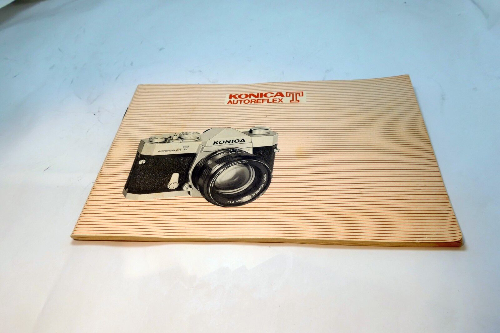 Konica Autoreflex T Camera Guide Booklet/Manual  English EN