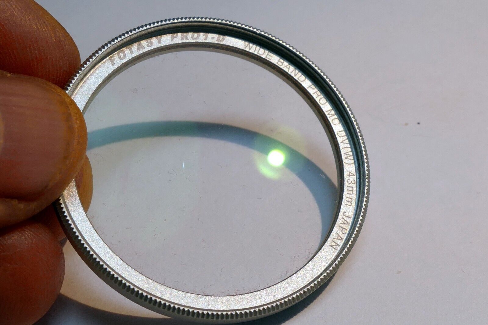 Fotasy 43mm UV Filter Objektiv Einschrauben Typ Ultraviolet Pro-1D Profi Digital