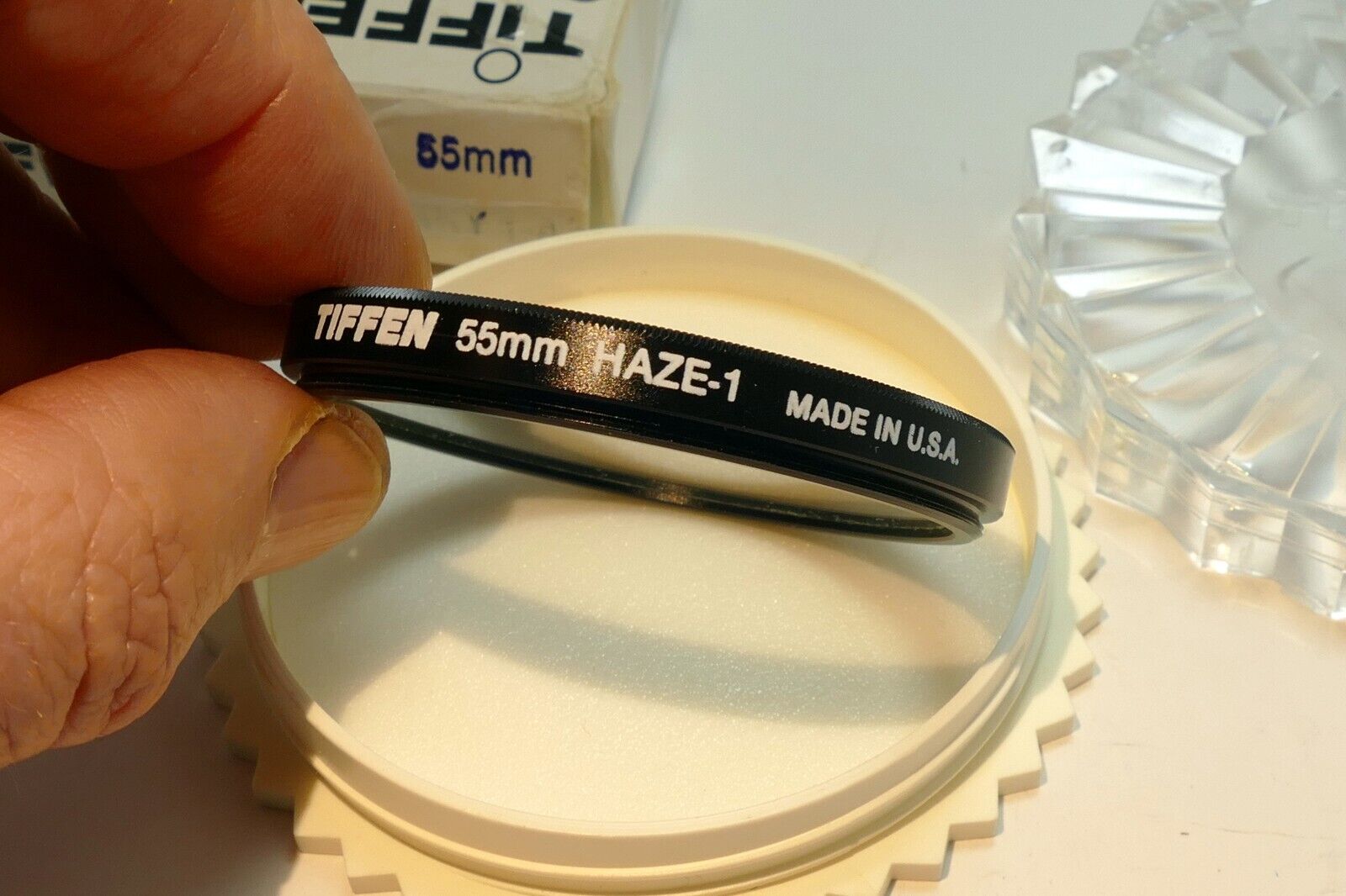 Tiffen 55mm Filter UV Haze-1 Made in USA