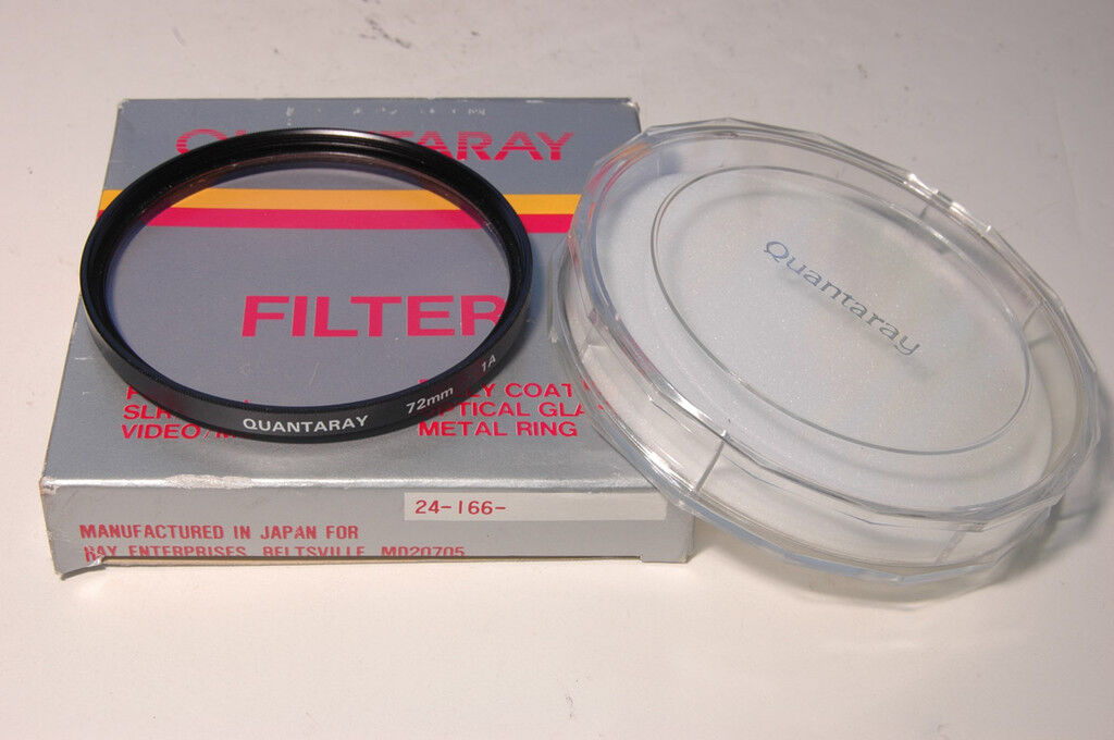Quantaray 72mm filter sky 1A mint boxed Japan