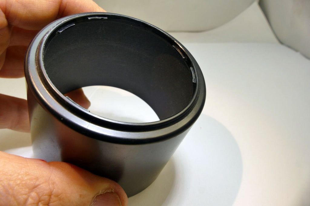 60mm Lens Hood Shade twist on type plastic