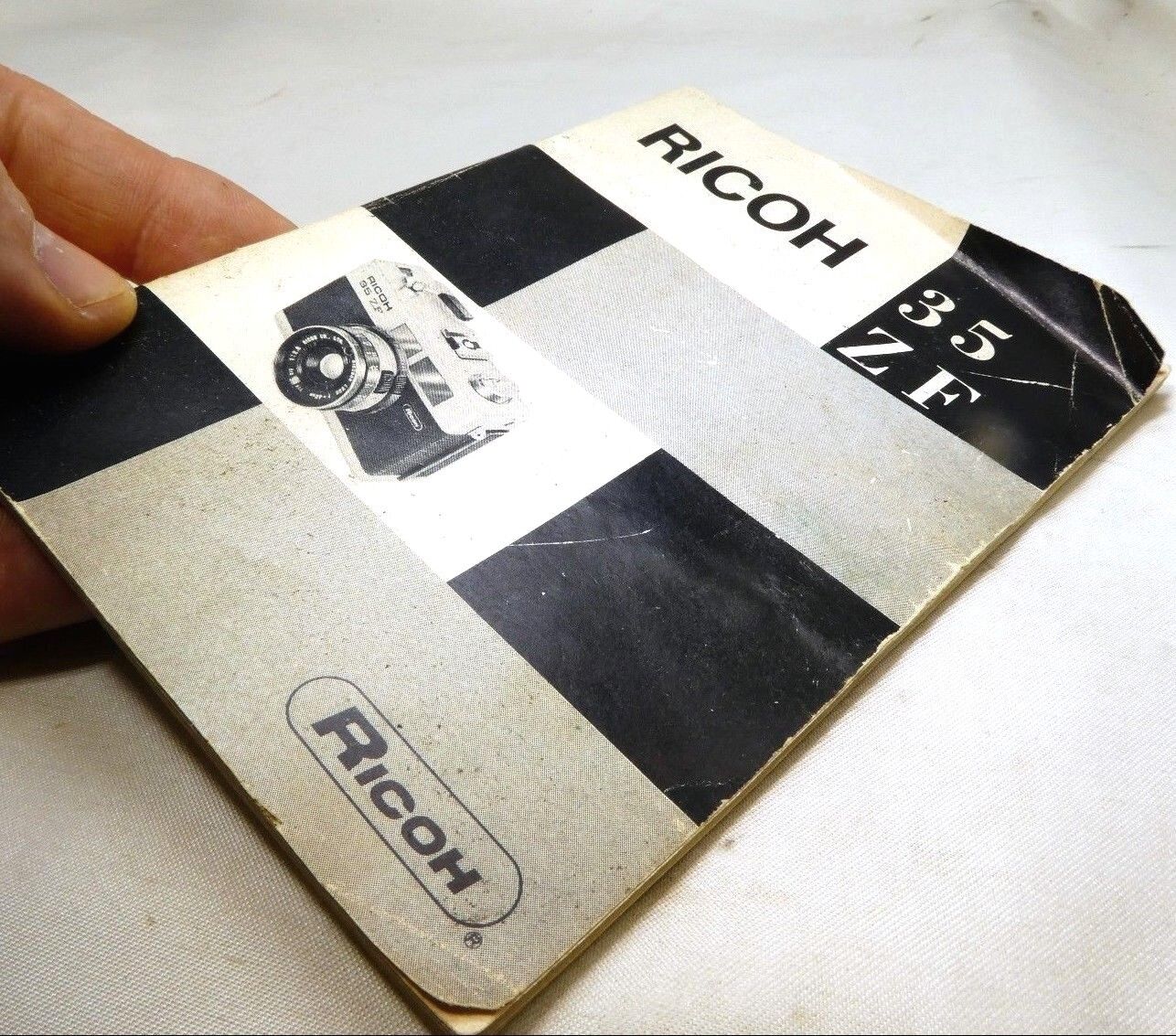Ricoh 35 ZF camera Instruction manual guide