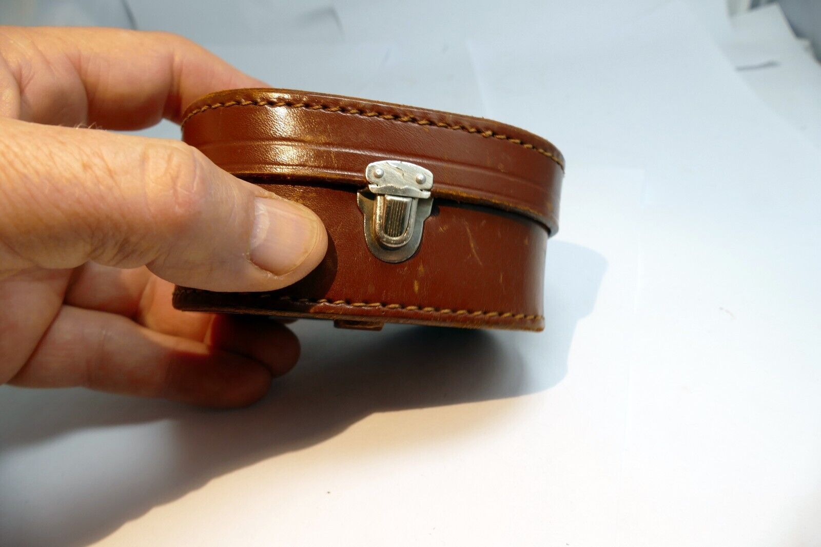 Leather Case for Canon 35mm f2.8 LTM  Lens rangefinder Serenar