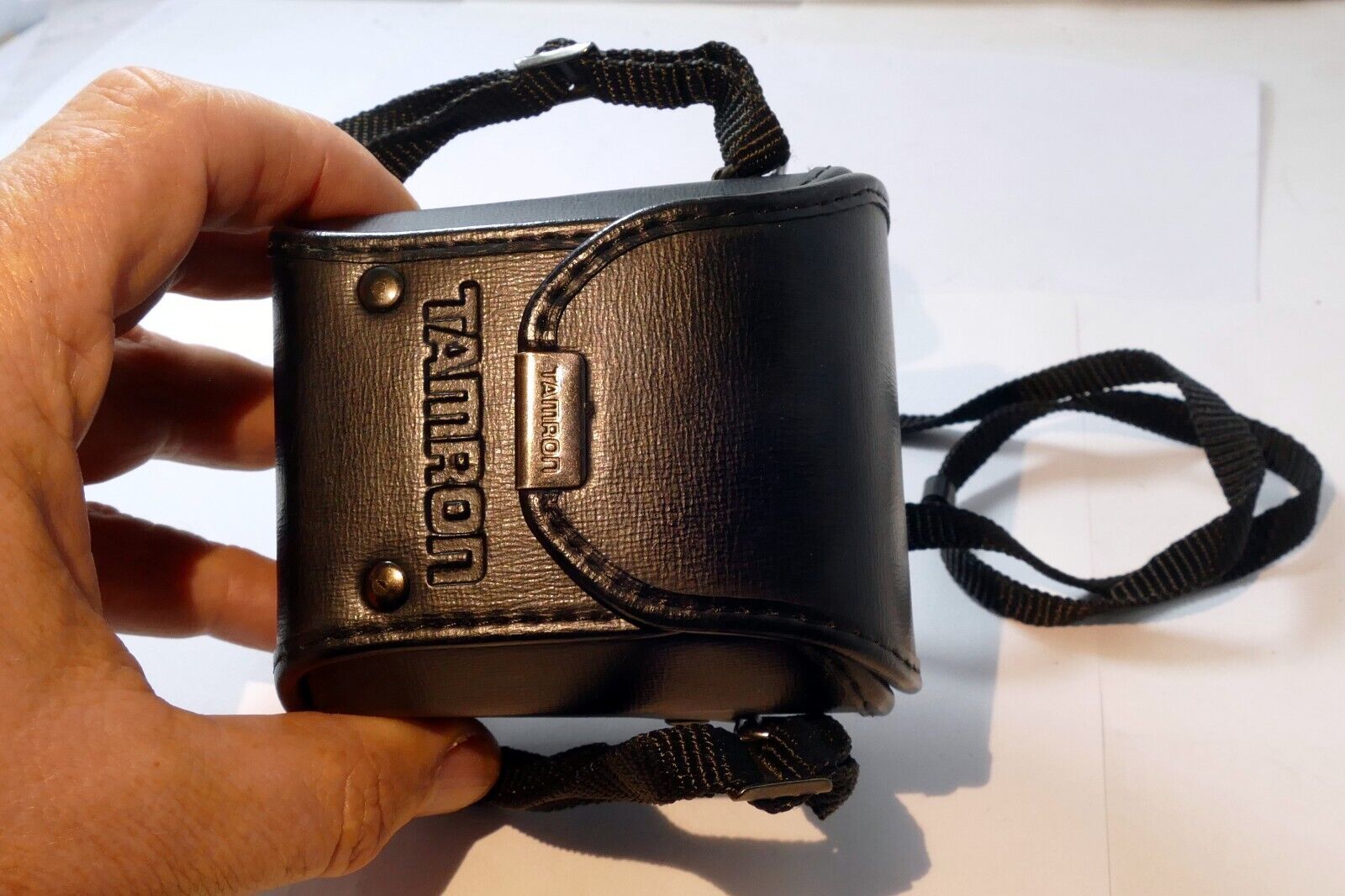 Tamron L-06 Lens hard Case for Adaptall 2 24mm f2.5 28mm Original w/ strap